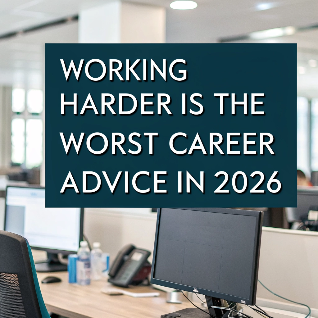 Why working harder is the worst career advice in 2026 — Parkes Career Services